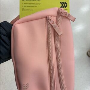 All in Motion Blush water resistant Fanny pack belt Crossbody Bag